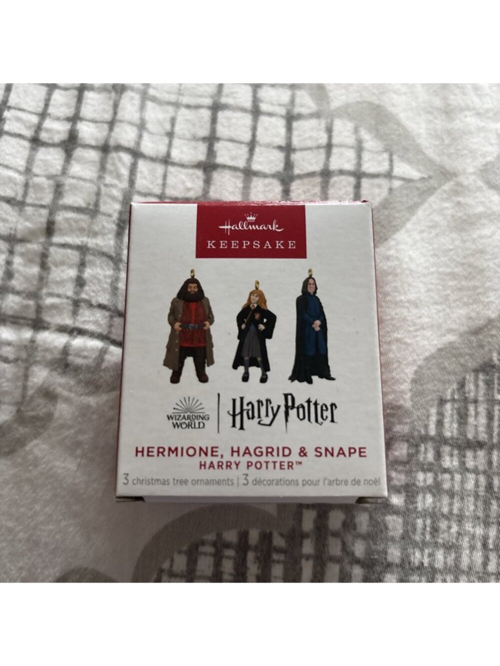 Hallmark Keepsake - Hermione, Hagrid & Snape - Miniature 2023 *NEW / FREE SHIP*